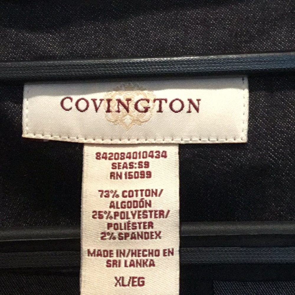 Covington Jean Blazer, size XL - Picture 2 of 3